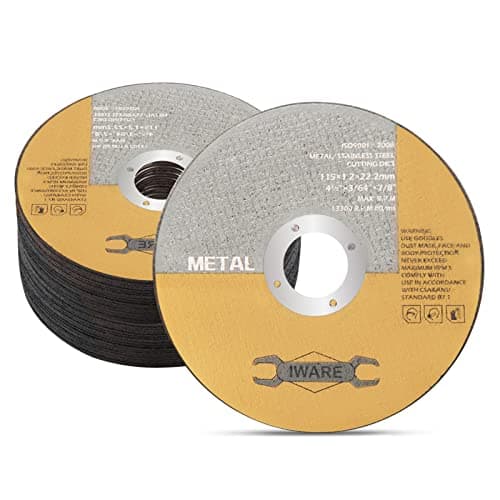 Image of Supernic 30Pcs Cut Off Wheel 115mm x 1.2mm x 22.2mm Metal and Stainless Steel Cutting Discs Ultra -Thin Cutting Blade Disc for Angle Grinder