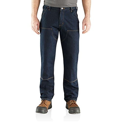 Image of Carhartt Men's Rugged Flex Relaxed Fit Double-Front Utility Jean, Erie, W42/L32