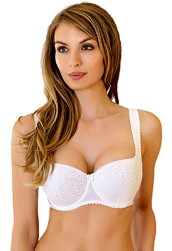 Image of Rosme Womens Balconette Bra Collection inchAnnija inch, 36E, White