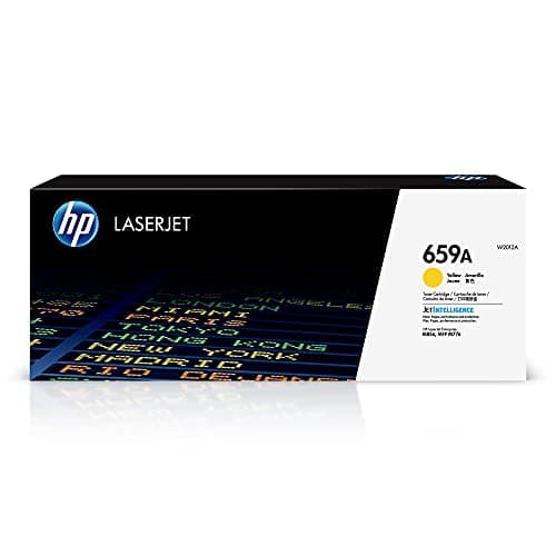 Image of HP W2012A 659A Original LaserJet Toner Cartridge, Yellow, Single Pack