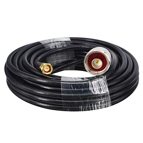 Image of YILIANDUO N Type Extension Cable N Male to SMA Male Connector 5M RG58 Low Loss WiFi Antenna Extension Cable for 3G 4G LTE Antenna Ham Radio