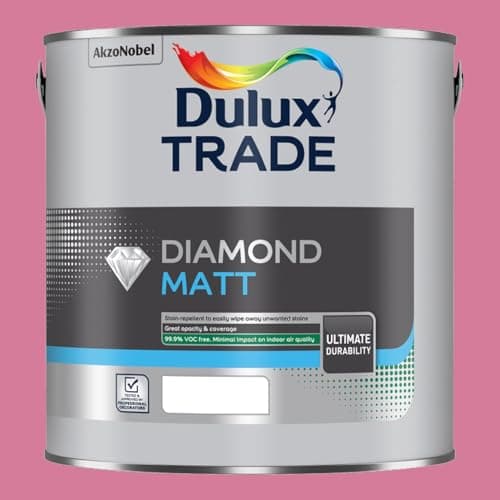 Image of DULUX TRADE DIAMOND MATT BERRY SMOOTHIE 2.5L