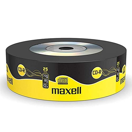 Image of Maxell CD-R 25 Blank Discs 700MB Extra Protection