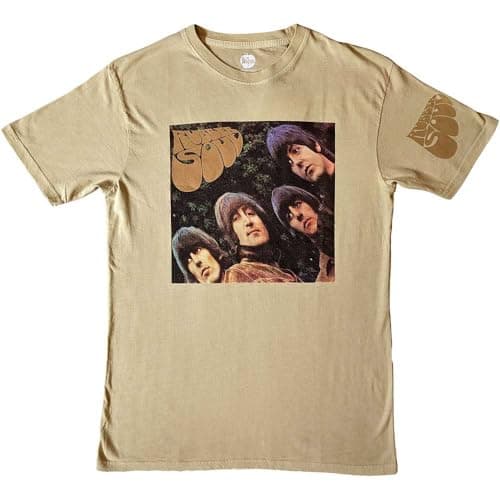 Image of The Beatles Rubber Soul US Official Tee T-Shirt Mens Unisex (Medium)
