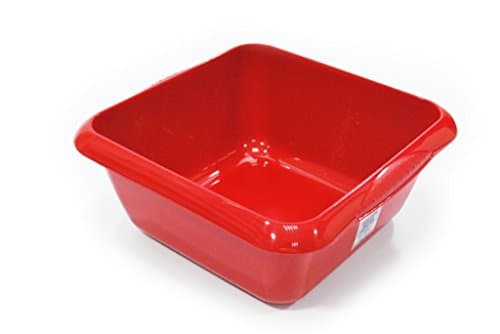 Image of TML Square Bowl 7L Glitter Red