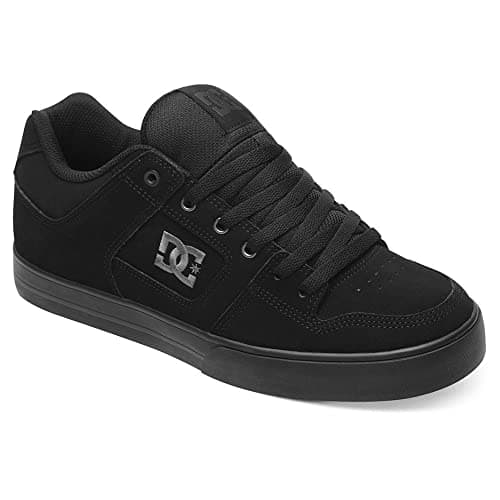 Image of DC Shoes Men's Pure Skateboarding Shoes, Black Black Pirate Black, 11 UK