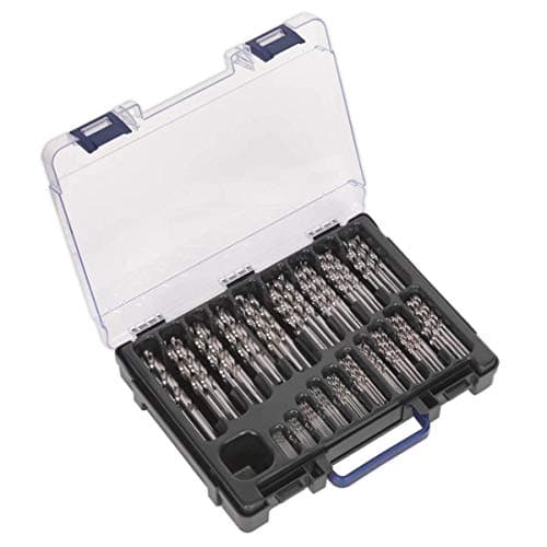 Image of Sealey DBS170FG HSS Fully Ground Drill Bit Assortment 170pc 1-10mm