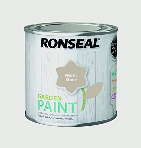 Image of Ronseal Garden Paint 250ml Warm Stone
