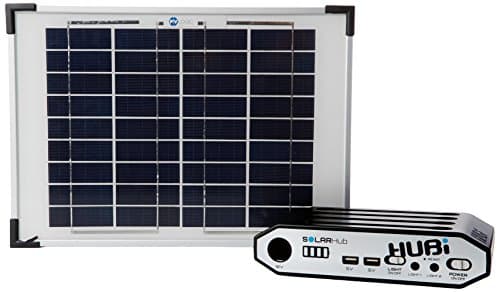 Image of Hubi Work 64 off-grid solar lighting & power kit