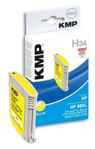 Image of KMP H34 Ink Cartridge Replaces C9393AE Yellow