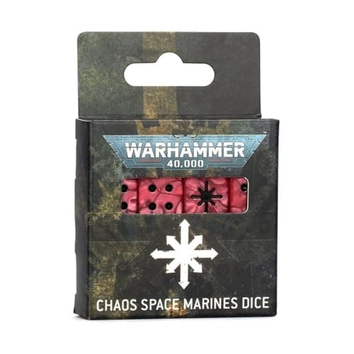 Image of Games Workshop - Warhammer 40,000 - Chaos Space Marines: Dice Set