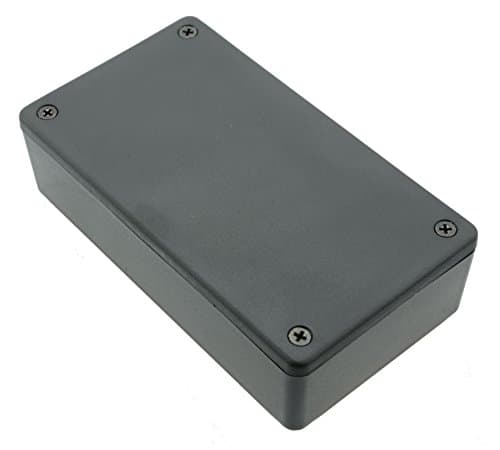 Image of Hammond Black ABS Enclosure 113 x 63 x 28mm 1591XXBSBK Electronic Project Box