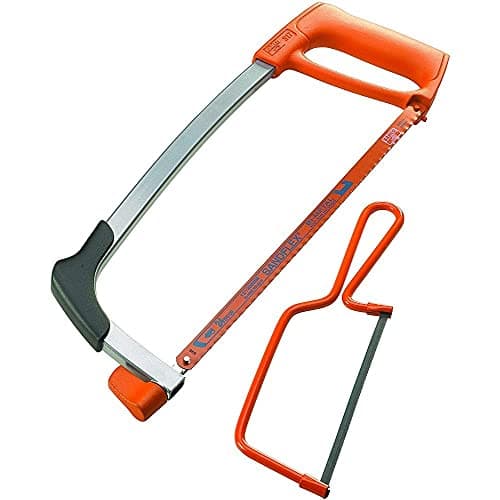 Image of Bahco 317 BAH317 Hacksaw Frame + Junior Saw 239 BAH239 Twin Pack XMS19HACK2