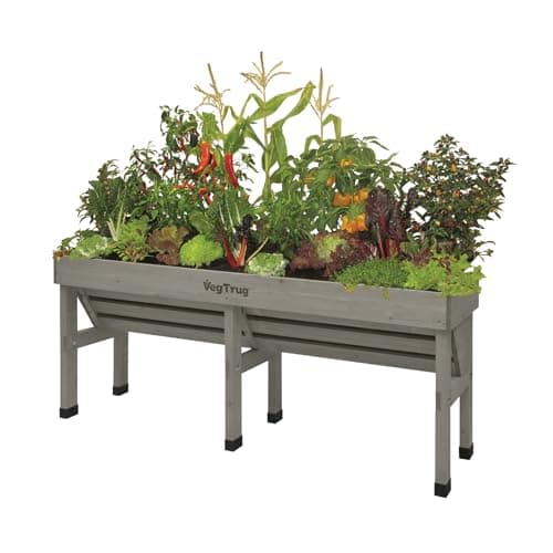 Image of VegTrug 1.8m Wallhugger Planter Gray Wash