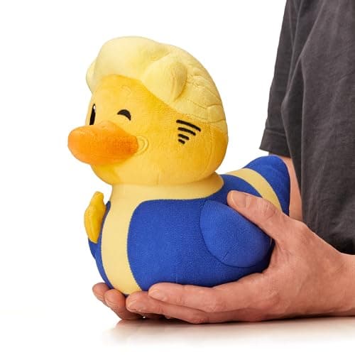 Image of TUBBZ Plush: Fallout - Vault Boy Cosplaying Rubber Duck Soft Plush Collectible Toy
