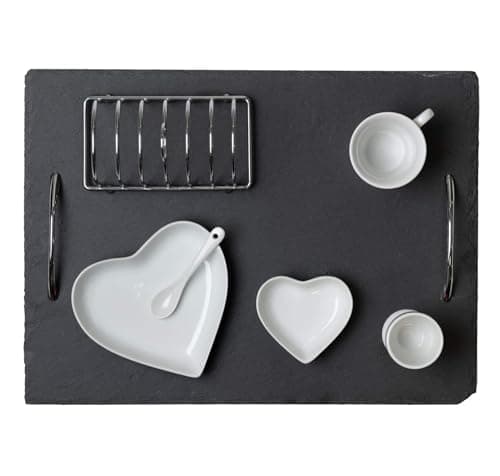 Image of Food & Wine Gifting Co. 7Pc Breakfast in Bed Set