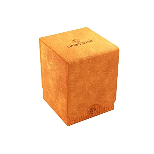 Image of Gamegenic | Squire 100+ XL - Orange | Deck Box | Ages | Players | Minutes Playing Time