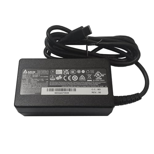 Image of Delta Compatible with Asus 13.3" ZenBook Flip S UX371EA-HL003T AC Adapter Power Supply Charger 65W USB-C Type