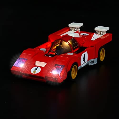 Image of GC Light kit for Lego Speed Champions 1970 Ferrari 512 M 76906(Lego Set is not Included) (Classic)
