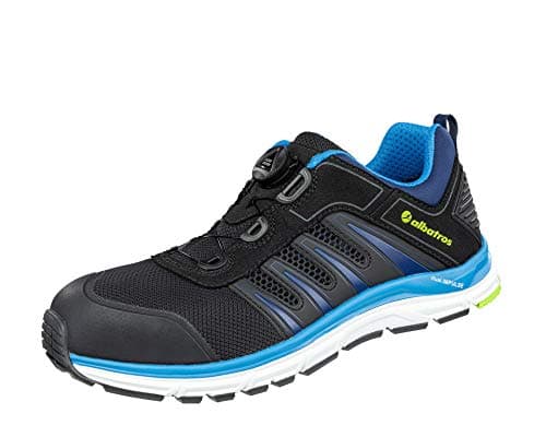 Image of ALBATROS Breeze QL Impulse Low Safety Shoe Work Shoe S1P ESD HRO SRC Fibreglass Cap Penetration Protection Metal-Free Non-Slip Heat Resistant Unisex Size: 10 UK