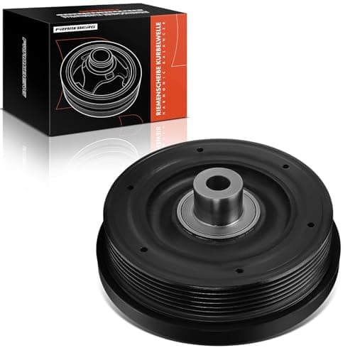 Image of Frankberg Pulley Crankshaft Compatible with Focus DAW DBW Focus Saloon DFW Focus Turnier DNW Galaxy WA6 Mondeo IV BA7 S-Max WA6 Replace# 1151392, 1143413