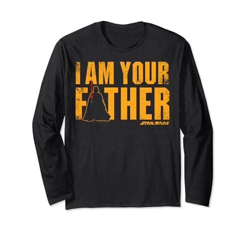 Image of Star Wars Darth Vader I Am Your Father Silhouette Long Sleeve T-Shirt