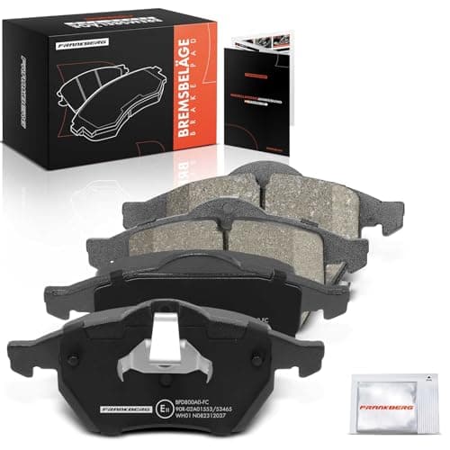 Image of Frankberg Brake Pad Set incl. 4x Pads Front Compatible with Qashqai +2 I J10 NJ10 Koleos I HY Murano II Z51 Pathfinder III R51 Q70 Y51 Replace# 1605032