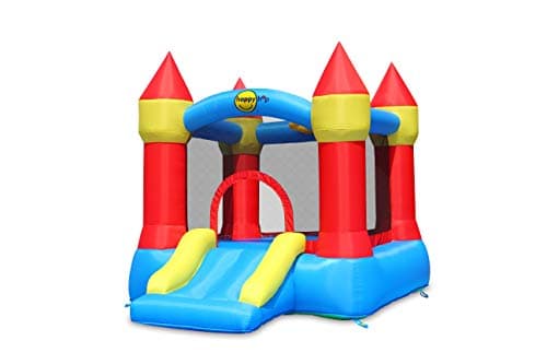 Image of HappyHop - Happy Hop 9221. Castillo Hinchable: Bouncer with slide and hoop.