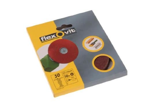 Image of Drill Mountable Disc 125mm Coarse 50G (Pack 10)