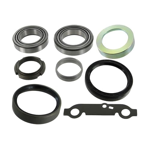 Image of SKF Wheel Bearing Kit VKBA 614 Rear Axle Position Height 73 mm Length 137 mm Width 131 mm - OE Quality