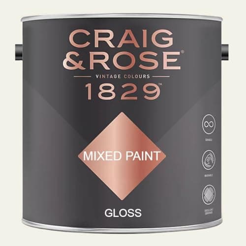 Image of Paint Stop CRAIG & ROSE 1829 GLOSS WHITING 2.5L