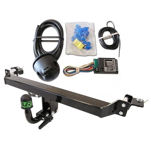 Image of Umbra Rimorchi Horizontal Detachable Towbar 12N 7 Way Bypass Relay Compatible With Ford FIESTA 14101/C 10/2008-12/2016