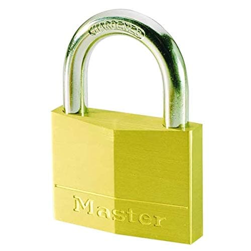 Image of Master Lock Magnum Padlock 30mm Solid Brass with Keys 40043 + Free FINCHLEY Pen
