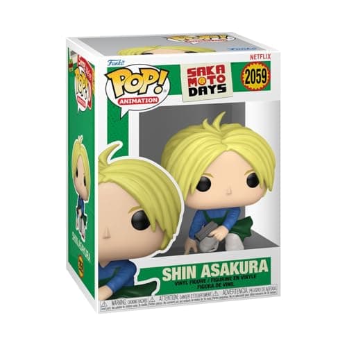 Image of Funko POP! Animation: Sakamoto Days - Shin - Collectable Vinyl Figure - Gift Idea - Official Merchandise - Toys For Kids & Adults - Model Figure for Collectors and Display