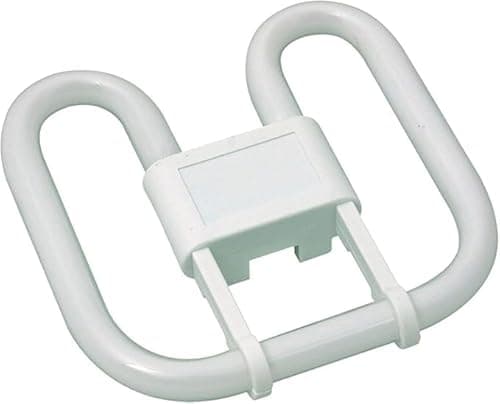 Image of MORESHA 28W GR10Q 2D Square 4-Pin -3500K-Fluorescent Lamp Warm White Non-Dimmable Energy Saving CFL Light Bulb