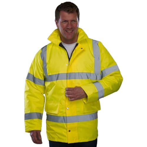 Image of Yoko Hi Vis Road Safety Jacket - Yellow Small
