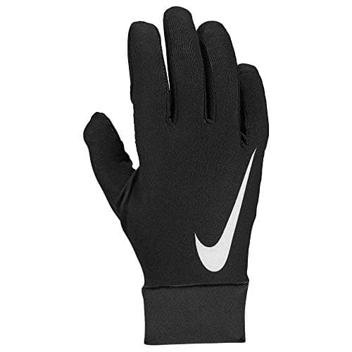 Image of NIKE NGY1S carta Football YA Base Layer Gloves Black-Small, White, S
