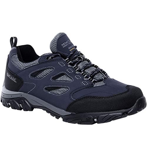 Image of Regatta Mens Holcombe IEP Low Rise Walking Shoes - 7 UK Navy