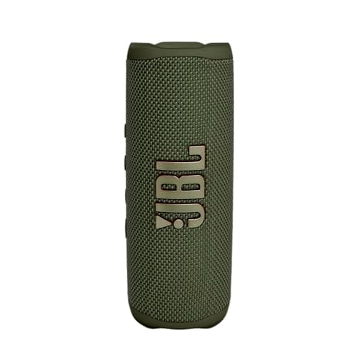 Image of JBL Flip 6 Portable Bluetooth Speaker, 20W Power, 12 Hour Playback, IP67 Waterproof - Green