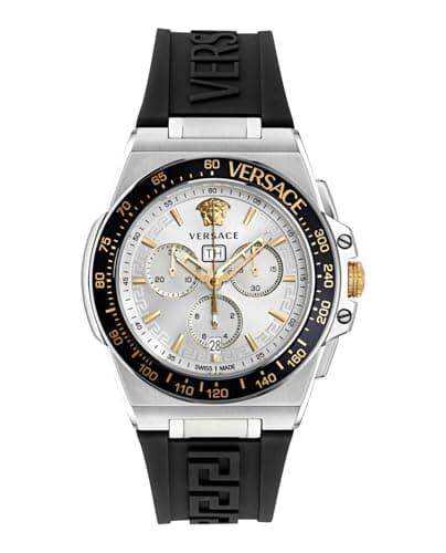 Image of Versace Men Chronograph Watch Greca Extreme Chrono
