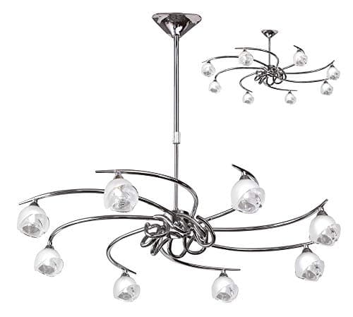 Image of Fragma Telescopic 8 Light G9 Polished Chrome