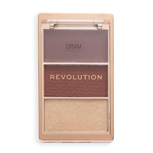Image of Revolution Blush Icon, Highly Pigmented Blusher, Buildable Formula, Infused with Hyaluronic Acid for Hydrated Glowing Skin, Teddy Nude, 10g