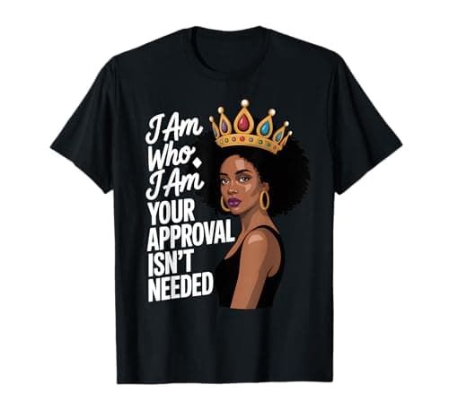 Image of Black Queen African American Women Black History T-Shirt