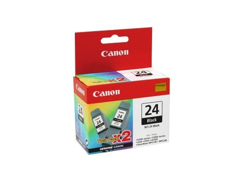 Image of Canon Black ink tank (twin pack) BCI24BKTWIN