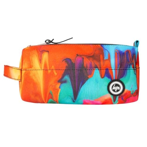 Image of hype Kids Oil Drips Pencil Case - Multi