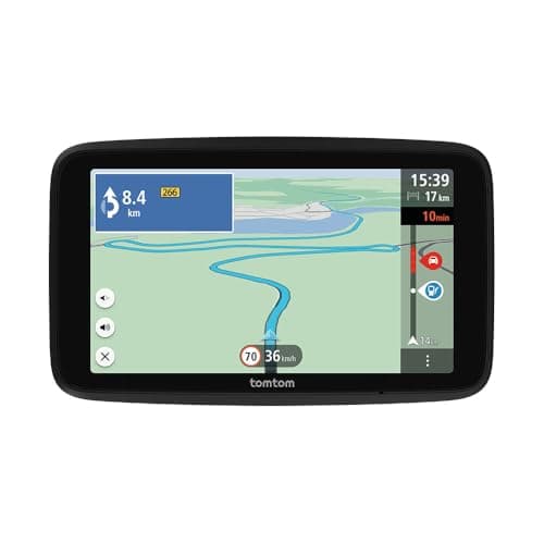 Image of TomTom Car Sat Nav GO Classic Lite (5 Inch, with Traffic Information and Speed Cam Alert Trial, Europe Map Updates Included, Updates via WiFi, Integrated Reversible Mount)