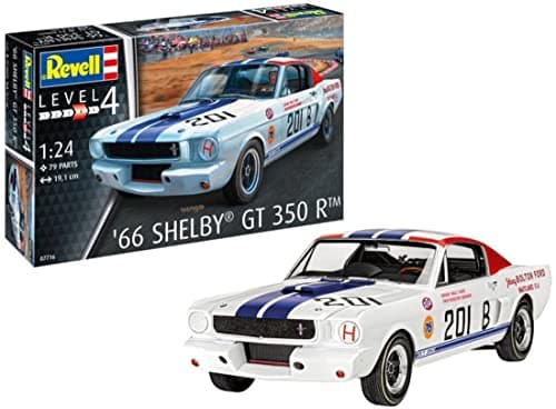 Image of Revell 07716 1965 Shelby GT 350 R 1:24 Scale Unbuilt/Unpainted Plastic Model Kit