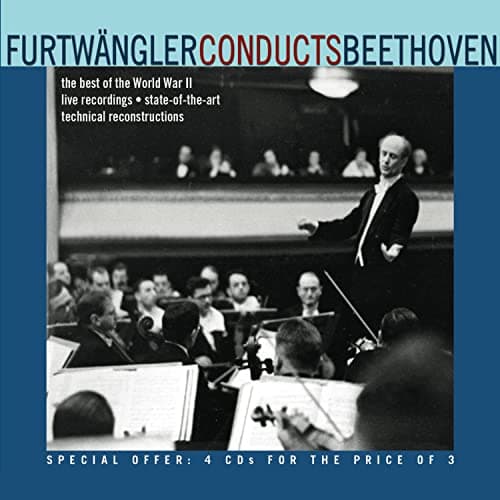 Image of Furtwangler Conducts Beethoven - Beethoven: symphonies no 3, 4, 5, 6, 7 & 9, Leonore & Coriolan overtures