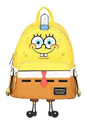 Image of Loungefly x Nickelodeon Spongebob 20th Anniversary Mini Backpack