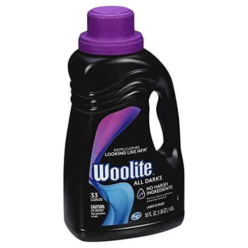 Image of Woolite All Darks Liquid Laundry Detergent, 33 Loads, 50 Fl Oz, Dark & Black Clothes & Jeans, Regular & HE Washers, midnight breeze scent, packaging may vary